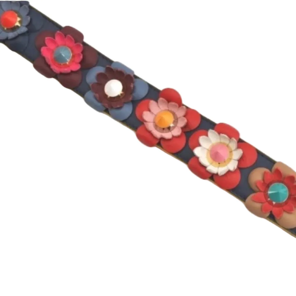 Fendi Floral Embellished Bag Strap Replacement - Multicolor - Image 12