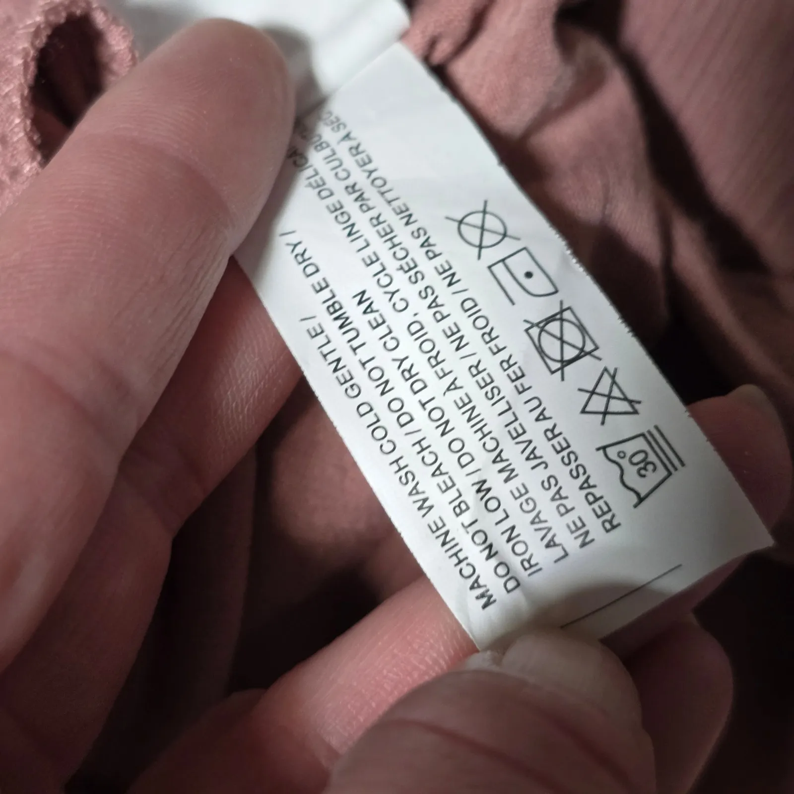 Anthropologie ANAMA Mauve Daydreamee Aline Dress Size S Minimalist Feminine - Image 8