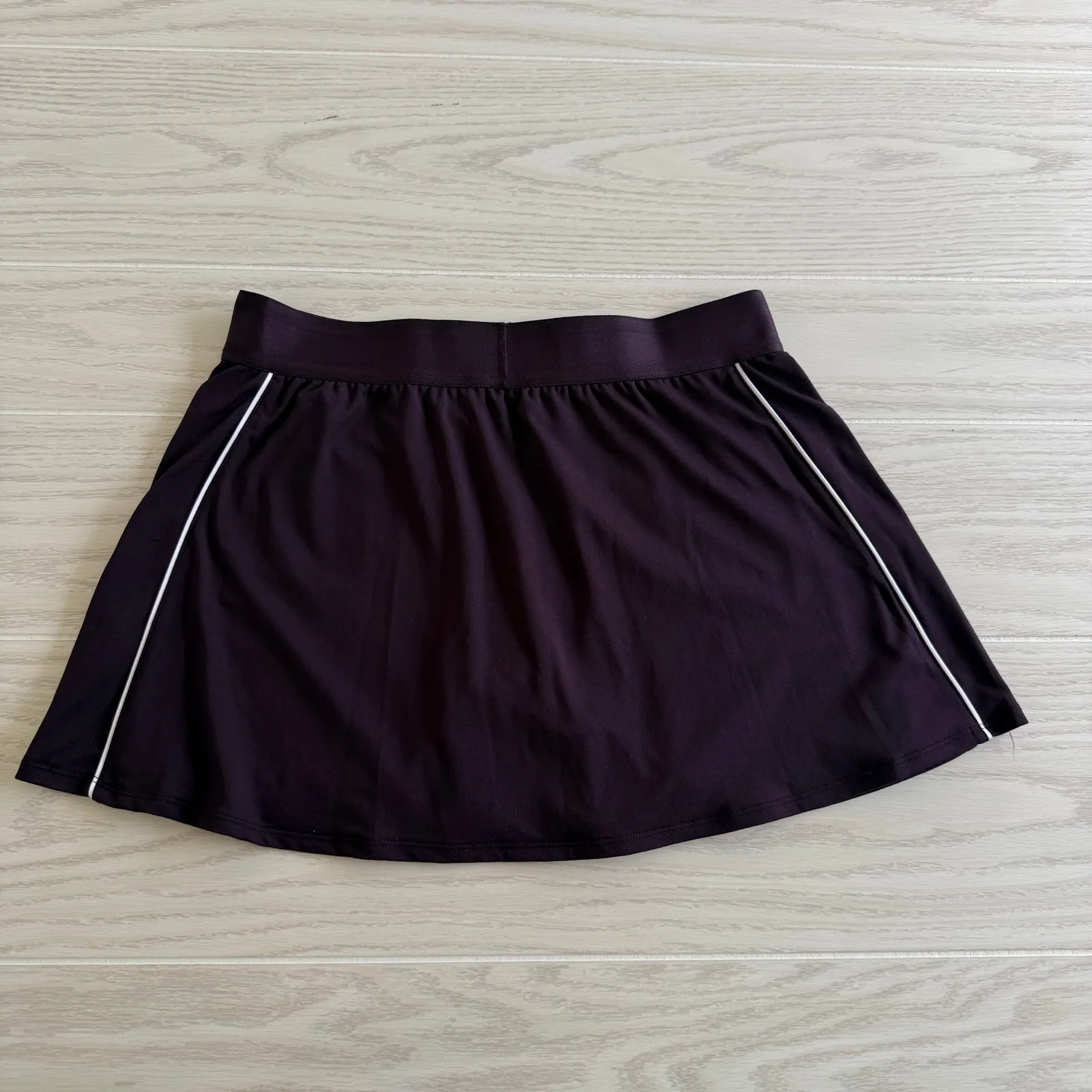 Nike Women’s Court Dry Skort Medium – Burgundy Ash Stretch Tennis - Image 2