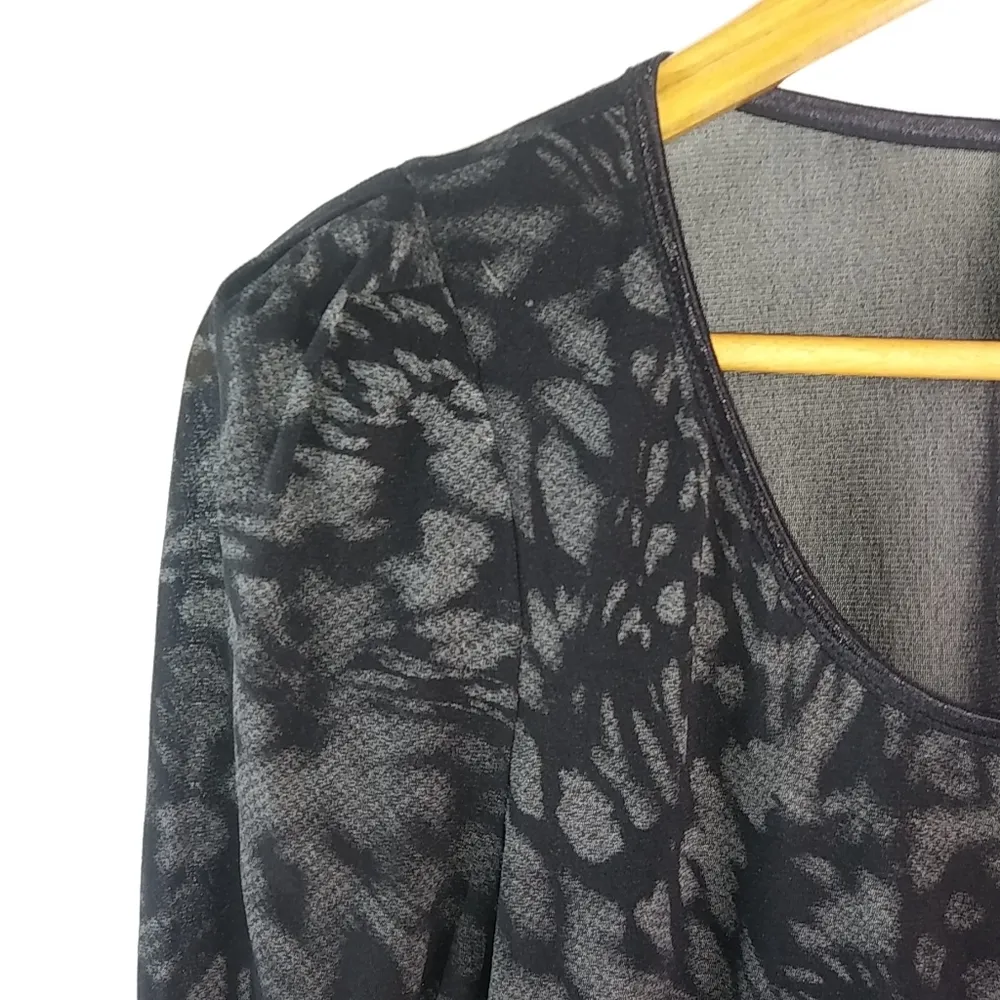 Bisou Bisou XL Black On Black Top Plus - Image 2