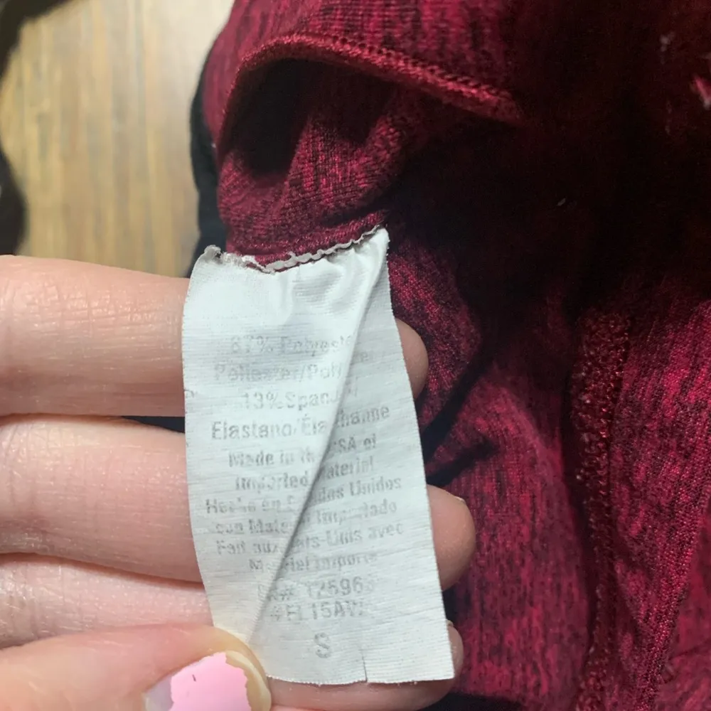 Beyond Yoga  small red sports bra - Image 6