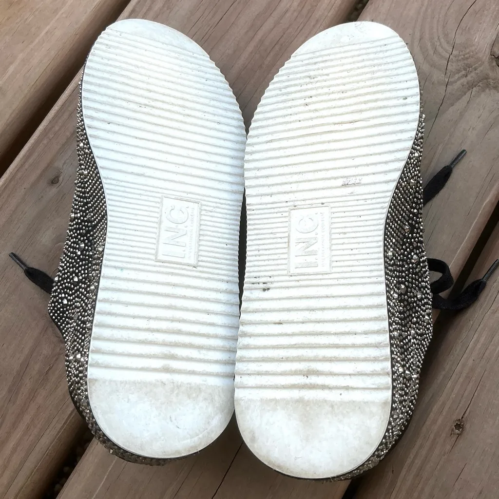 Dressy platform sneakers 🌟🌟🌟 Black Size 6.5 - Image 8