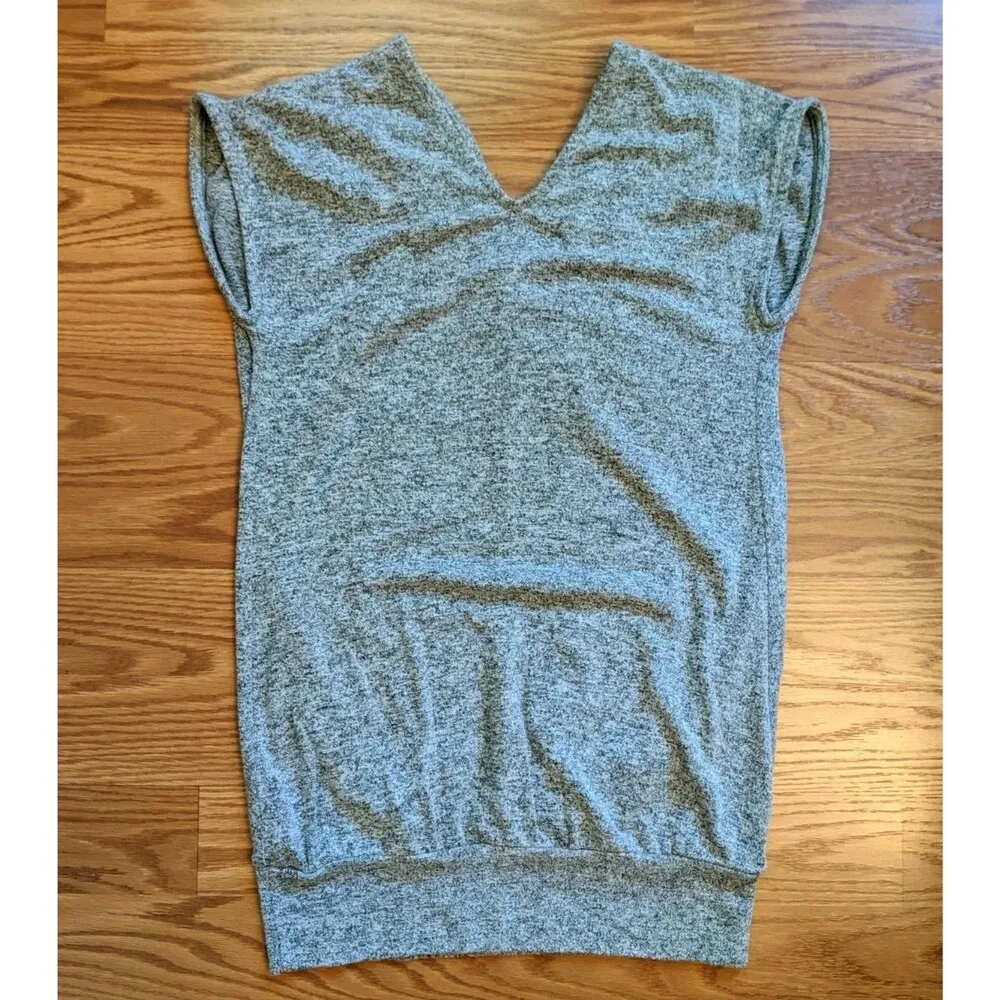 Papermoon Stitch Fix Women XS Cap Sleeve Sweater V-Neck Tank Shirt Office Summer - Image 4