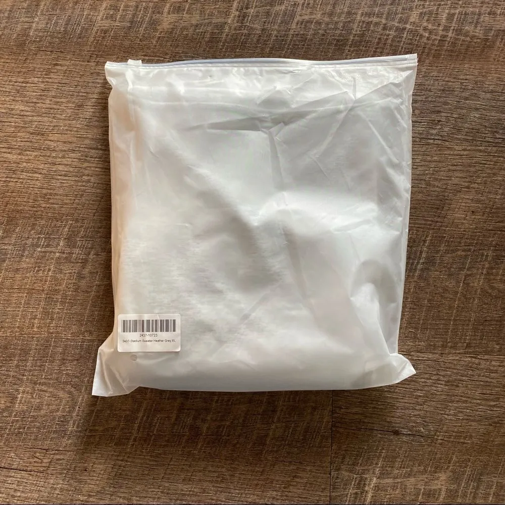 Namastetics Hoodie Athleisure NEW Activewear Pullover Lounge XL Grey Crop - Image 4