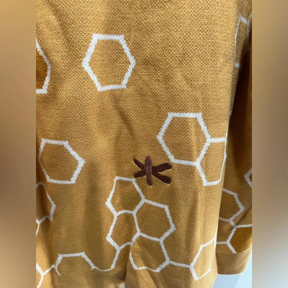 Pompompurin and Friends Honeycomb Cardigan - Image 5