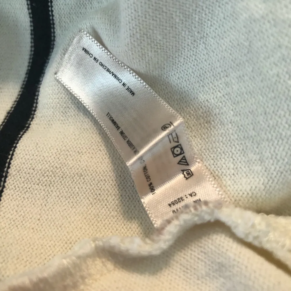 Anthropologie Dress Allihop Belmont Button Striped Sailor Dress Sz M EUC - Image 9