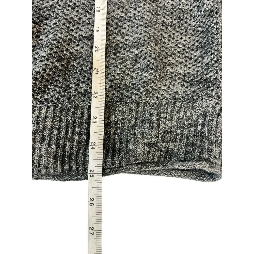 Sonoma Women's Charcoal Knitted Sweater - Image 6