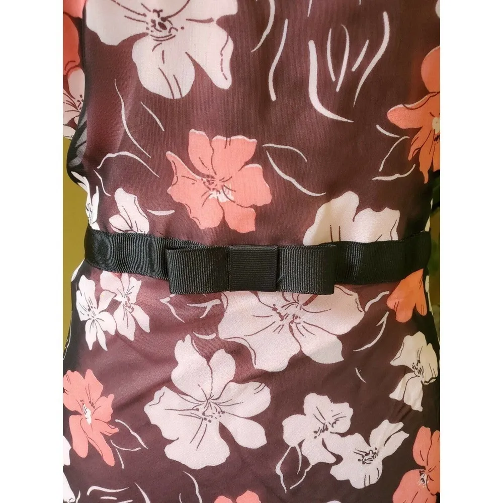 Componix Women's Sheer Lined Ruffle Wedding Dress Size L - Image 3