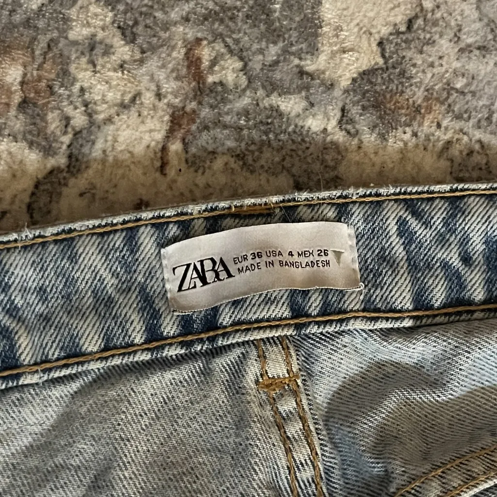 Zara Straight Leg Jeans - Image 3