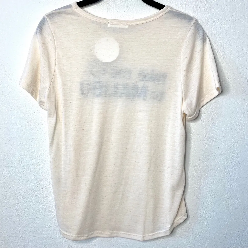 Emory Park Take Me To Malibu Sheer Tee Size Small - Image 8