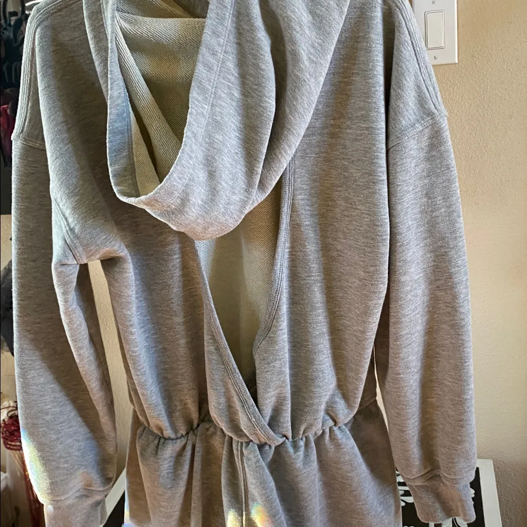 Free People Such A Flirt Romper Gray - Image 6
