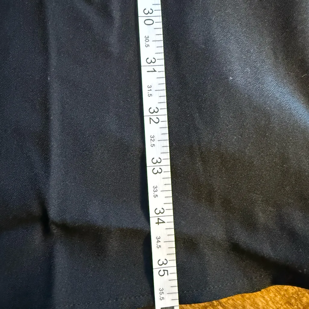 SPANX Carefree Crepe Collared Shirt Dress Black Sz XS NWT $198 - Image 9