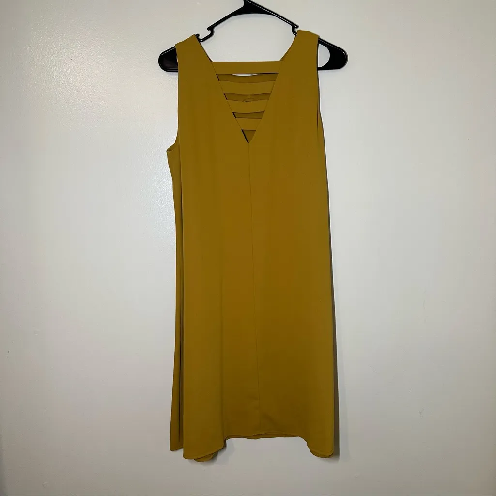 Nine West‎ Mustard Midi Dress - Image 2
