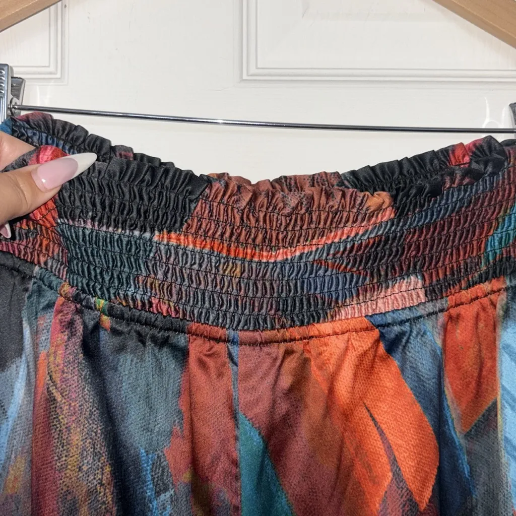 Anthropologie Hutch Geometric Colorful Wide Leg Pants - Image 6