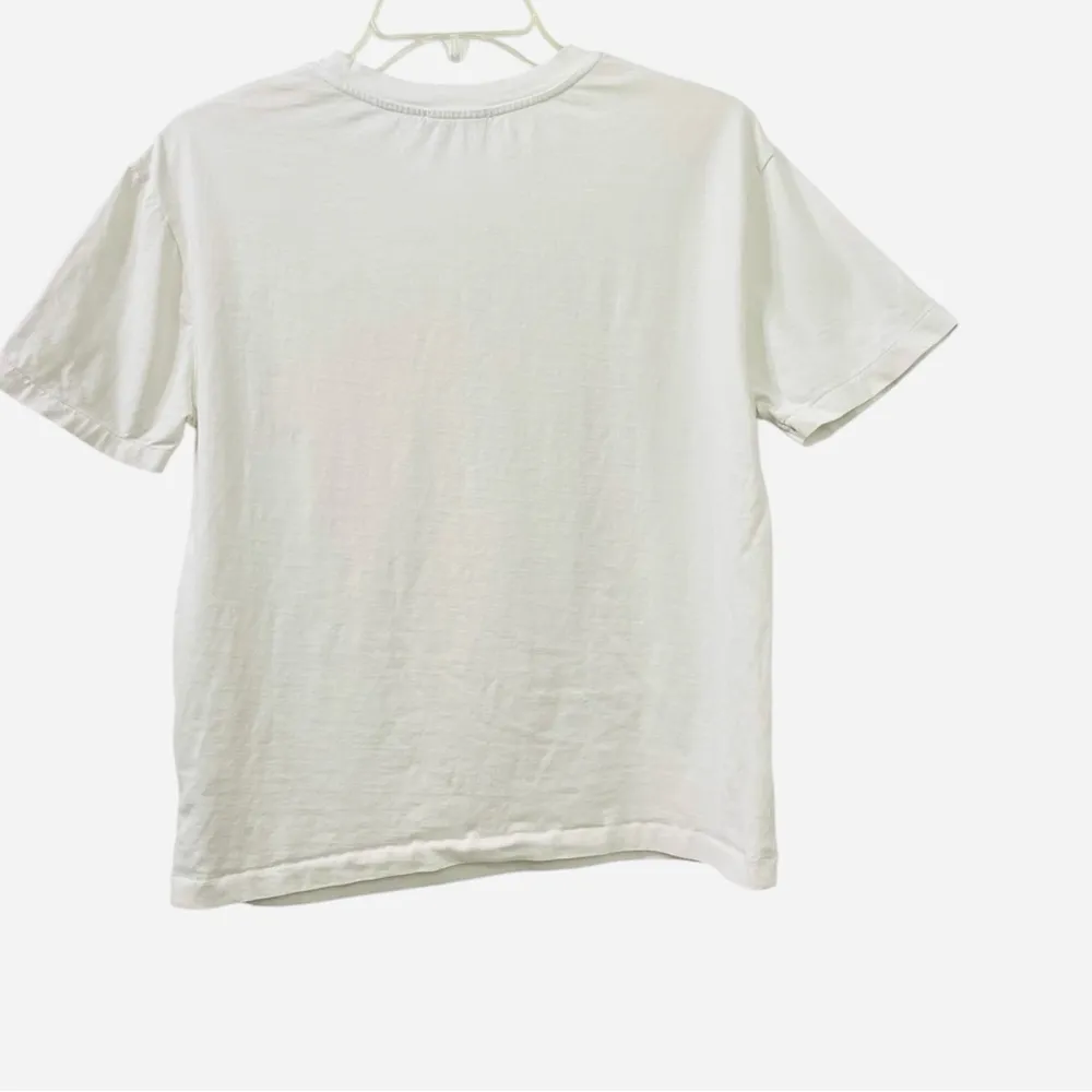 Zara Graphic White T-Shirt with Colorful Print size S - Image 3