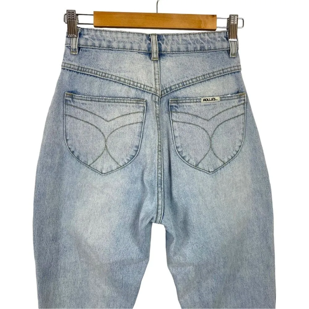ROLLA’S Elle Super High-Rise Relaxed Jeans in G’Day Mate Wash Size 24 - Image 14