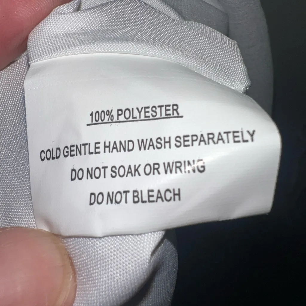 Selfie Leslie White‎ Babydoll Mini Dress with Bishop Sleeves - Image 7