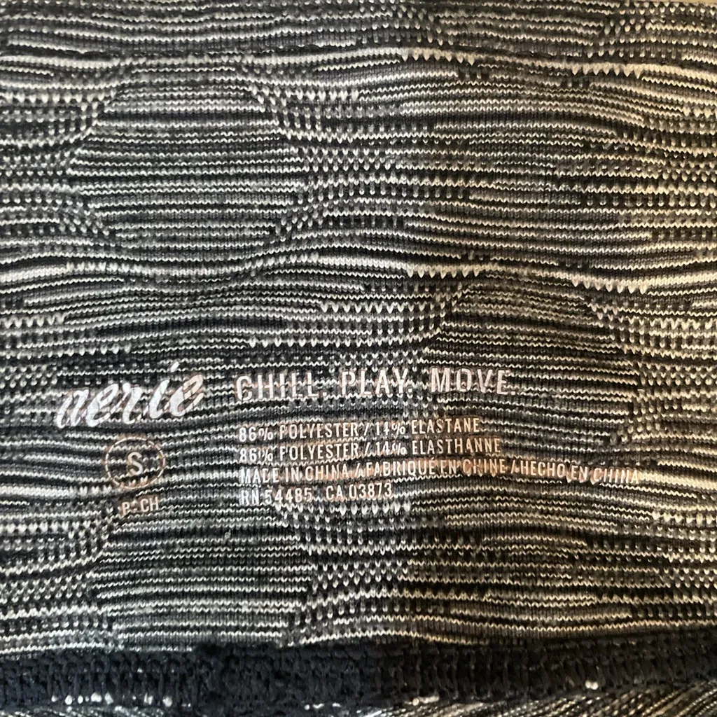 Aerie  Black and White Patterned Leggings - Image 2