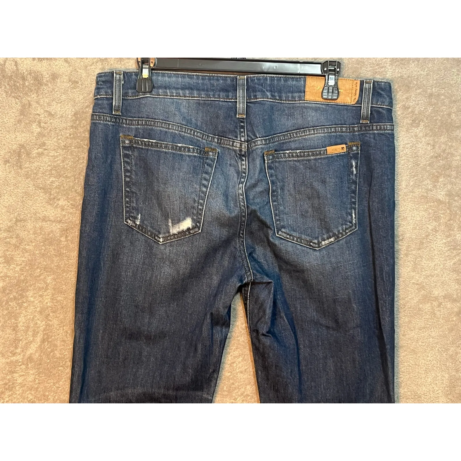 Joe's Jeans The Skinny Jeans Size 31 High Rise Distressed Festival Runs Big - Image 5