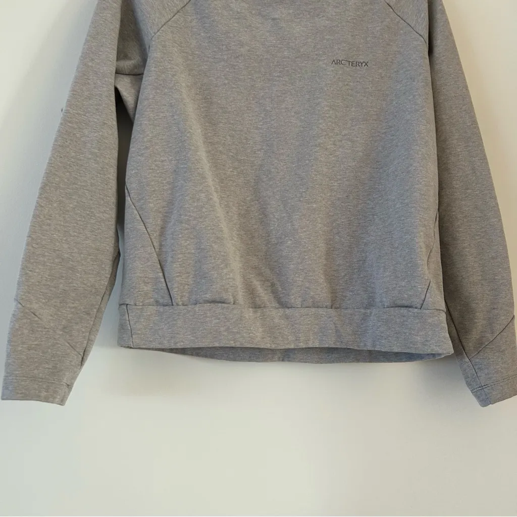 Arcteryx Momenta Centre Gray Pullover Long Sleeve Size Small - Image 5