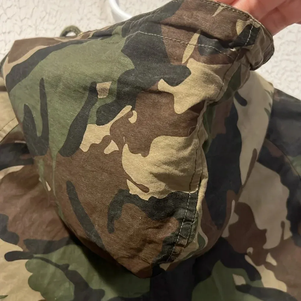 Miss London Black Label Camouflage print hooded jacket size small - Image 12