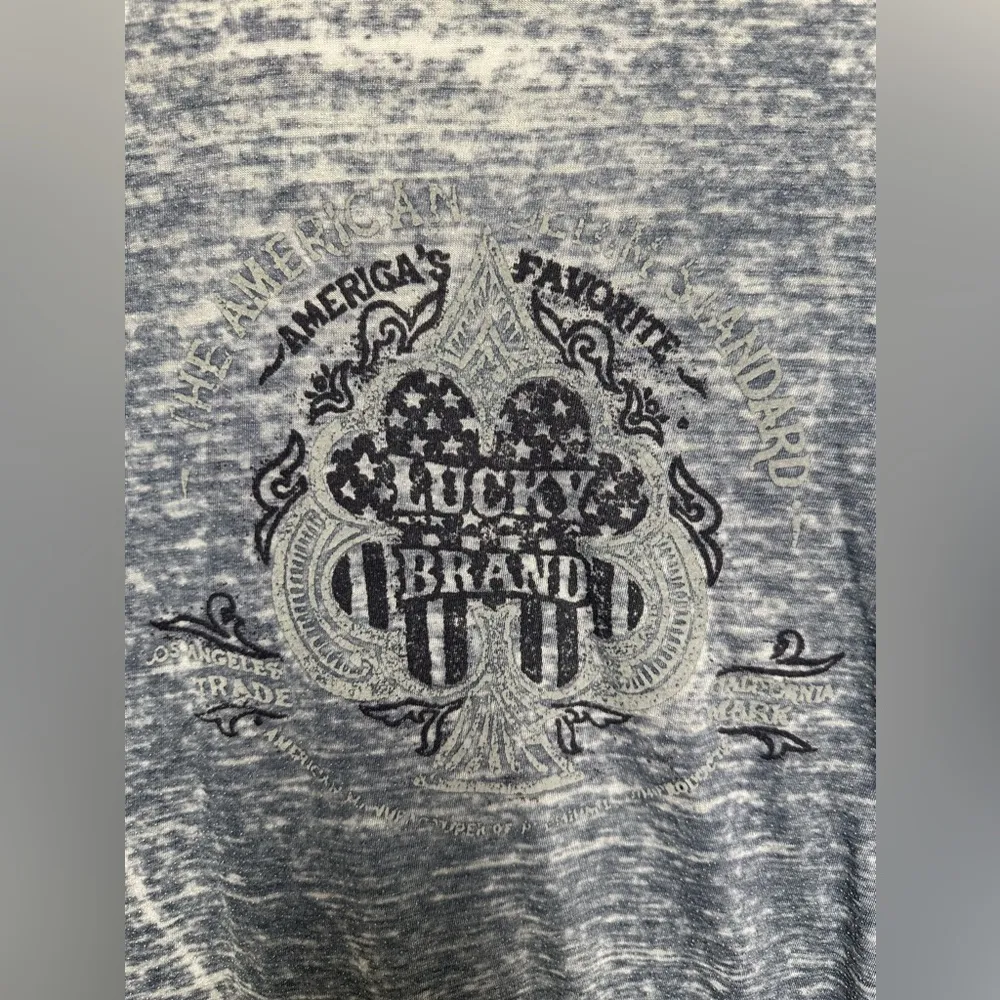 Lucky Brand short sleeve washed out tshirt - Image 2