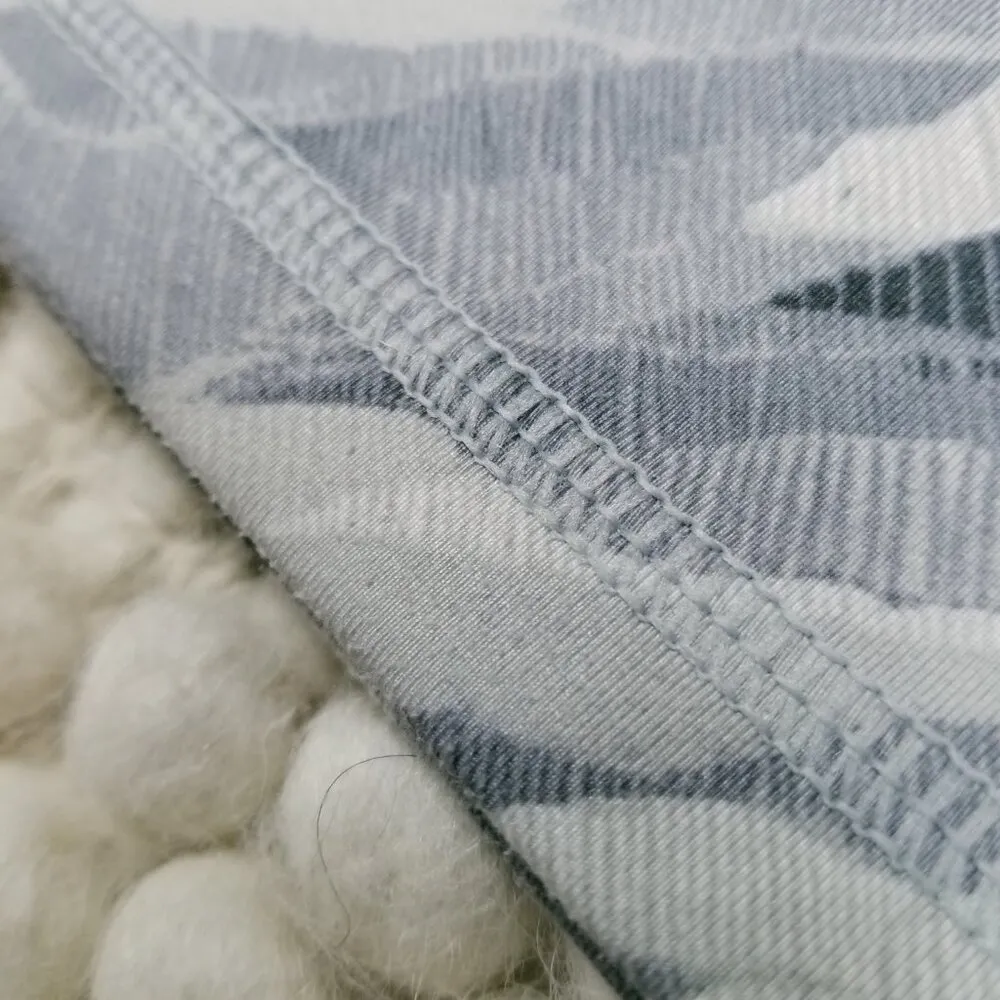 Lole Gray Print Quarter Zip Long Sleeve Shirt Sz Extra Small - Image 11