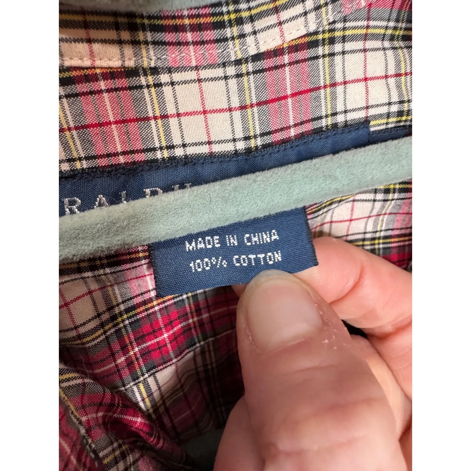 Ralph Lauren Tartan Plaid Ruffle - Image 7