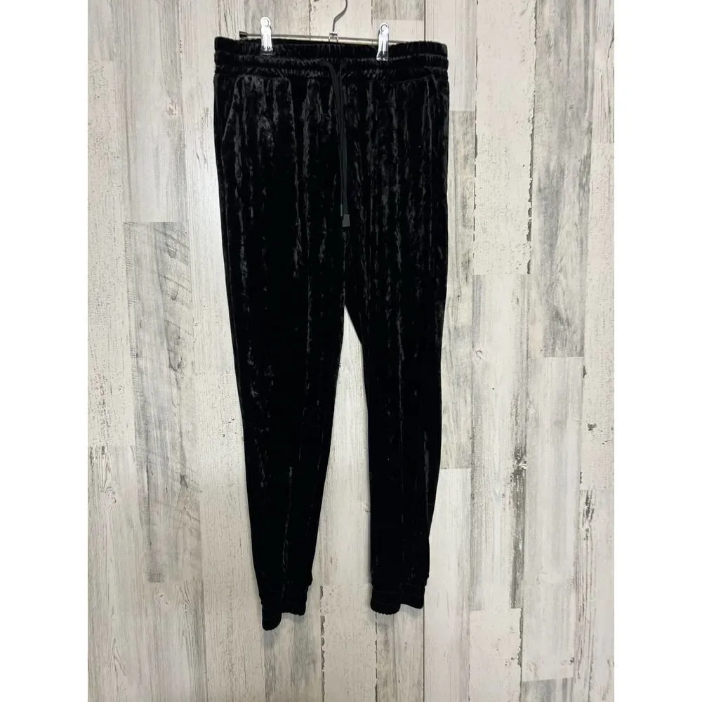 Velvet pants Black Size 6 - Image 2