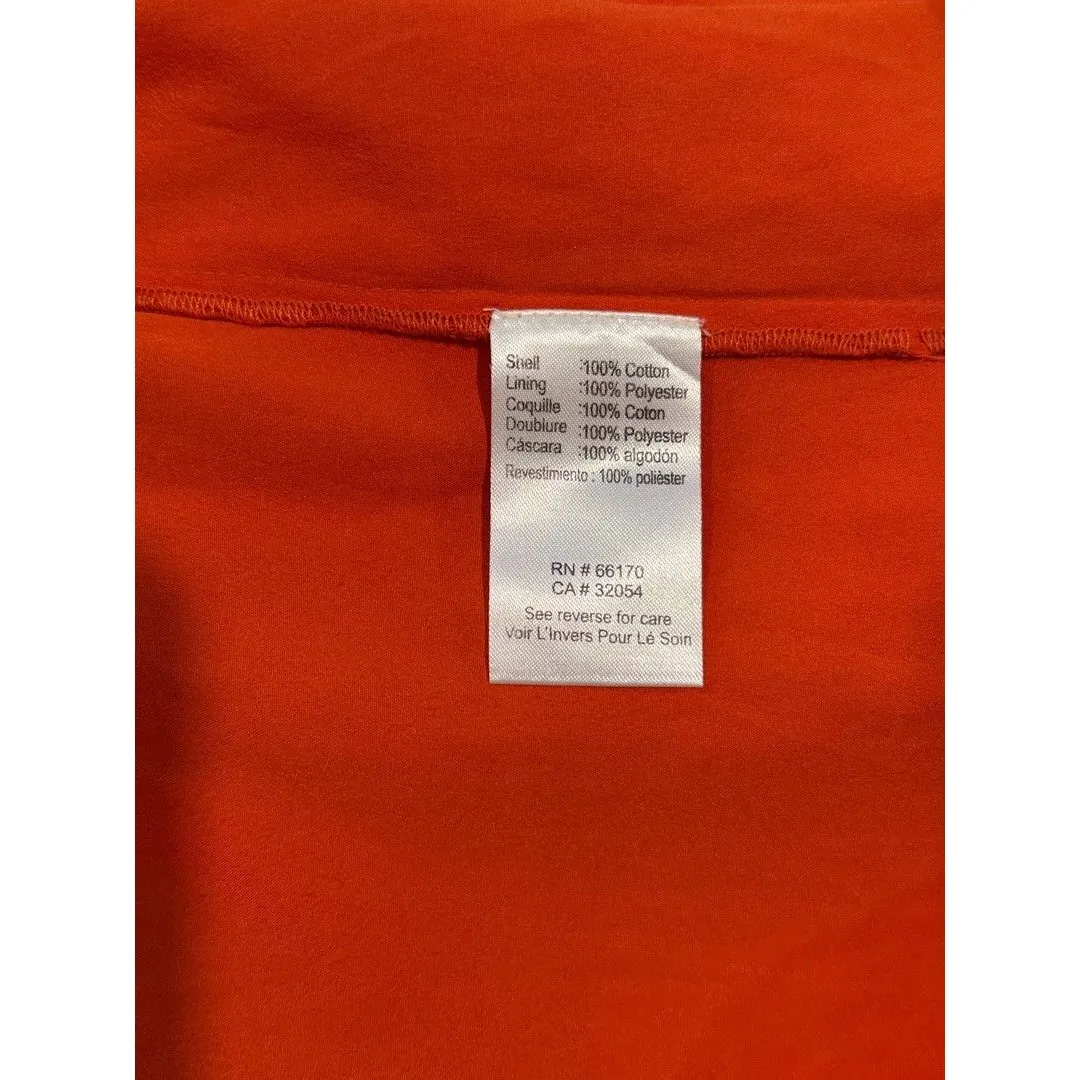 NWT Anthropologie Vineet Bahl Dress Red Tiered Ruffle Maxi Cutout Bow Tie Sz 14 - Image 11