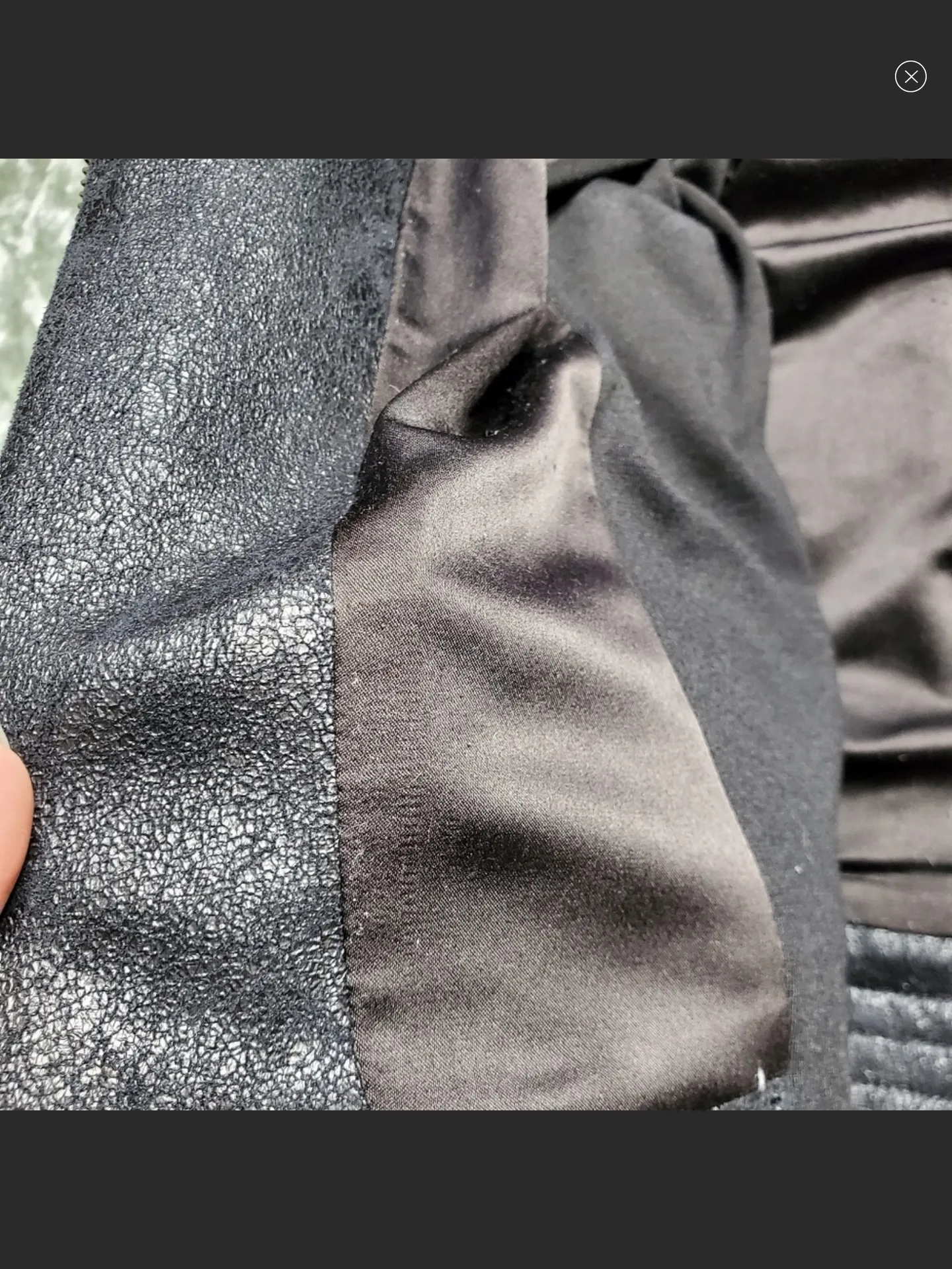 Armani Exchange Black Moto Jacket - Image 4