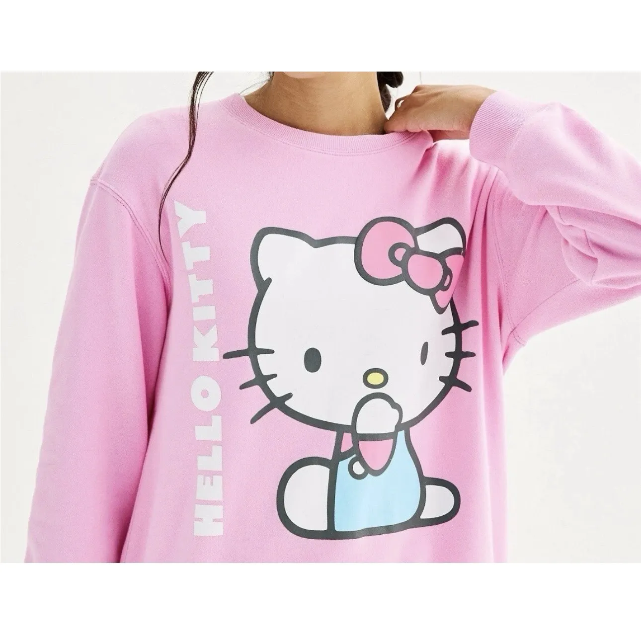 Hello Kitty Long Sleeve Pullover Size XS - Image 11