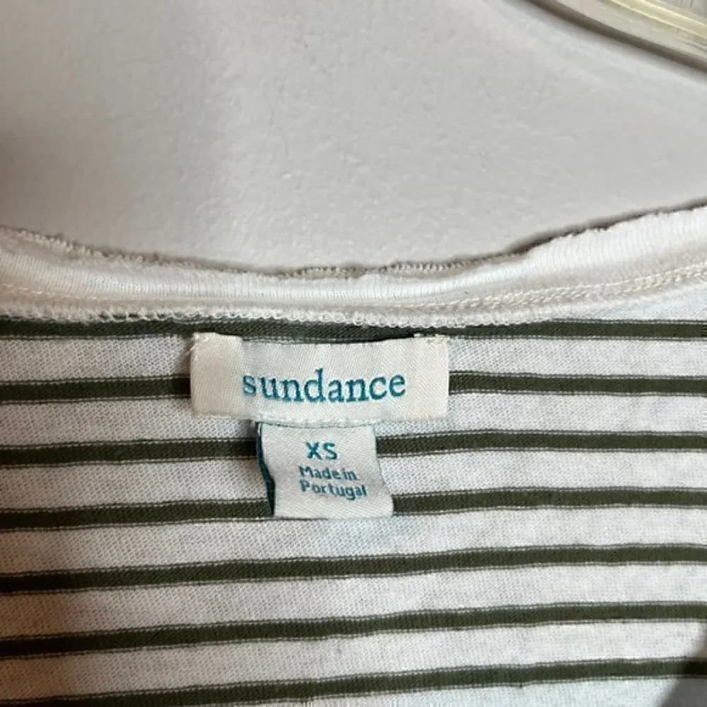 🌺 Sundance green striped t-shirt - Image 2