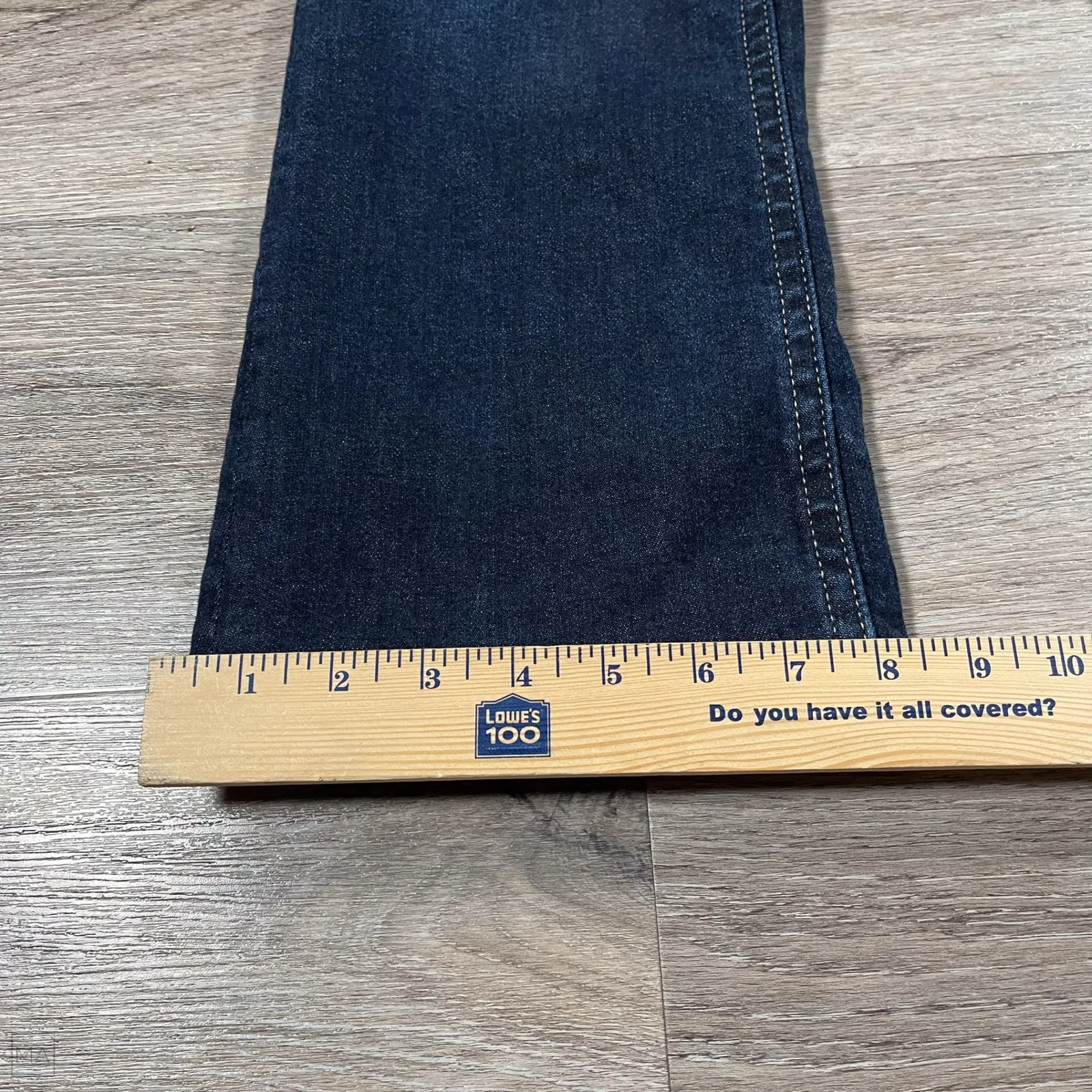 BKE  Women's Jeans Stella Tailored Bootcut Mid Rise Slim Fit Denim 31x29.5 Blue - Image 7