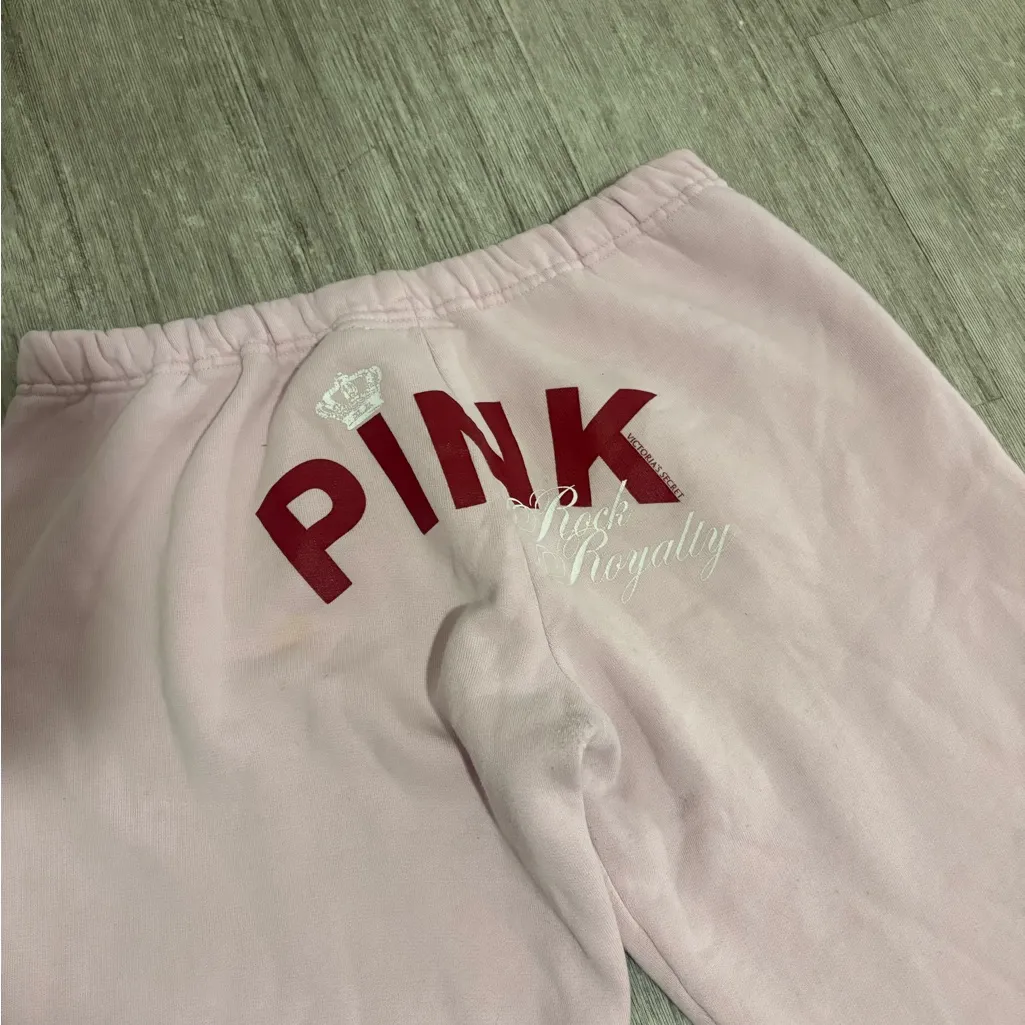Vintage Pink Victoria's Secret sweatpants - Image 2