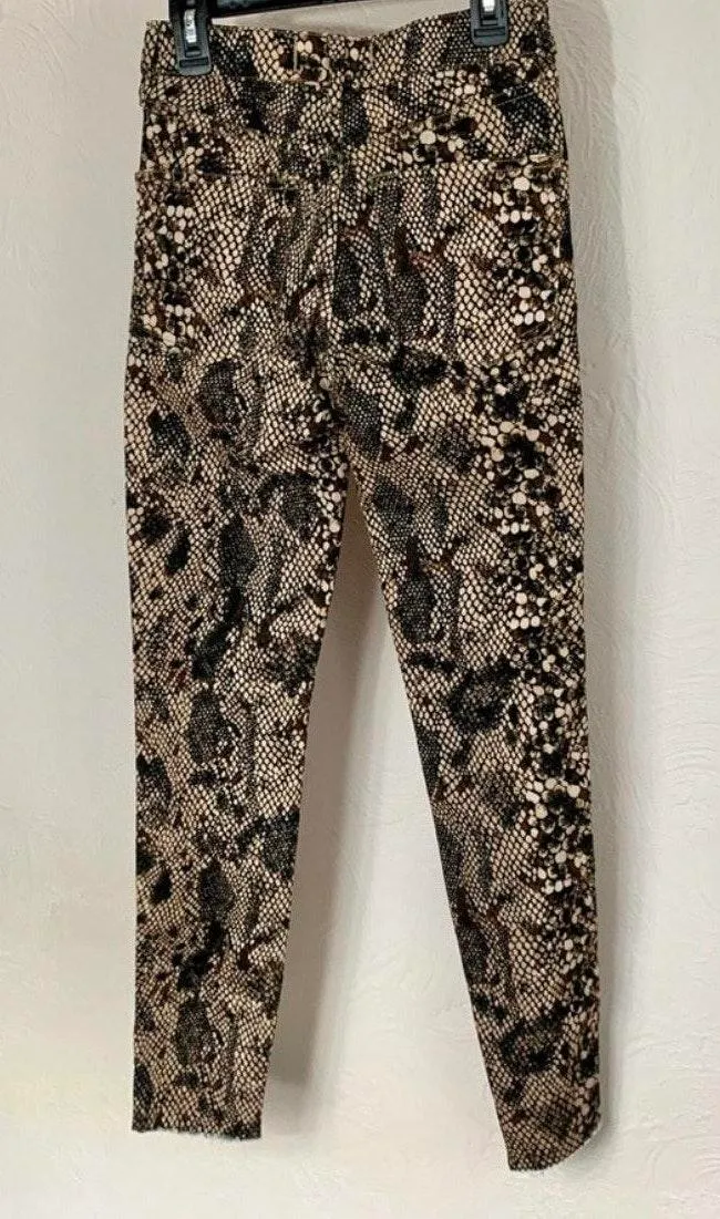 NWT  By Free People Snake Skin Jegging - Image 3