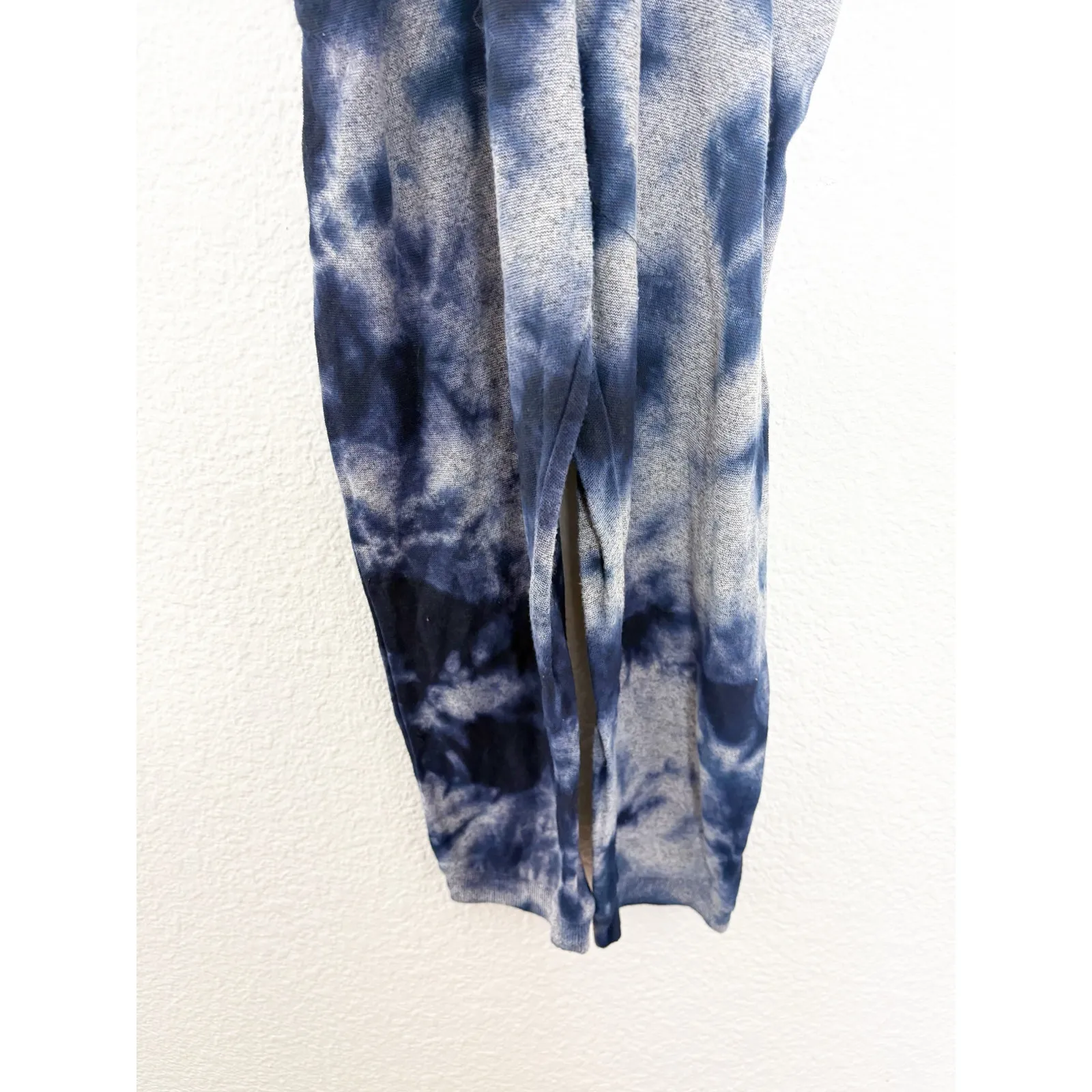 Urban Outfitters Out From Under Tie Dye Overalls Size XS Blue Hippie Loungewear - Image 9