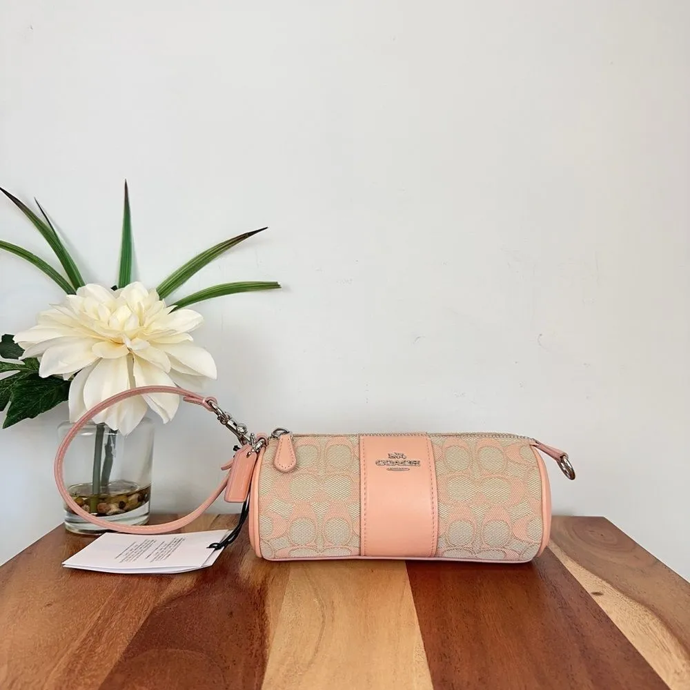 NWT Coach‎ Nolita Barrel Bag In Signature Jacquard - Image 4