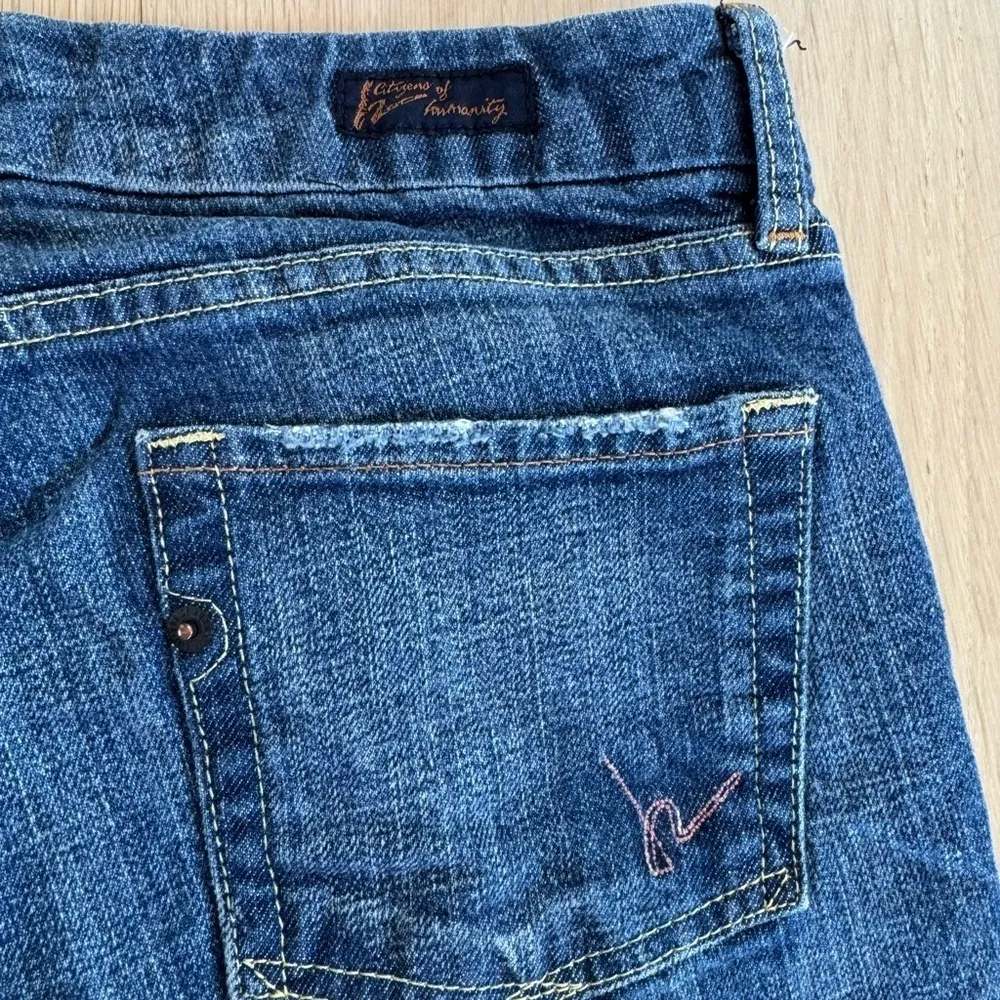 Citizens of Humanity Linda Stretch Coin Pocket Jeans Y2K Size 27 - Image 9