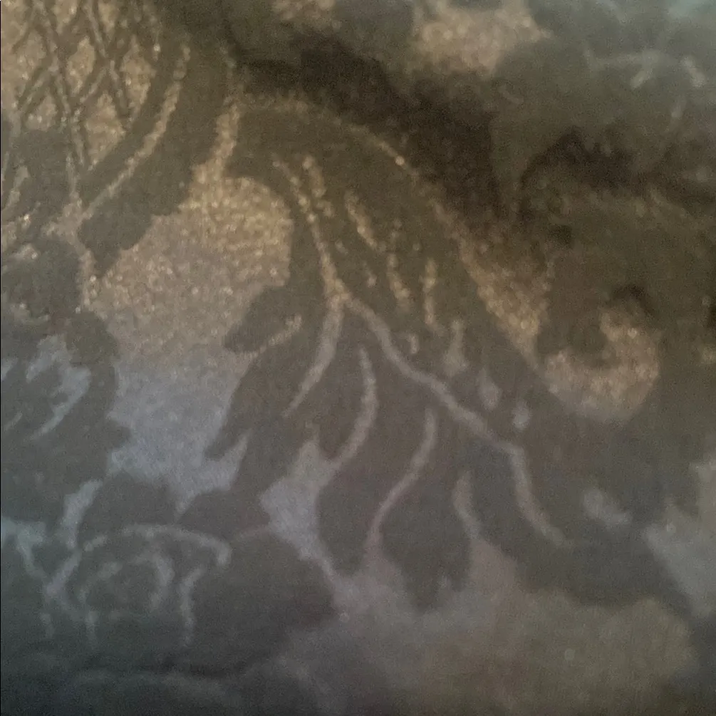 Chico's Black with Black Paisley Detail Pencil Skirt Size 1.5/10 - Image 4