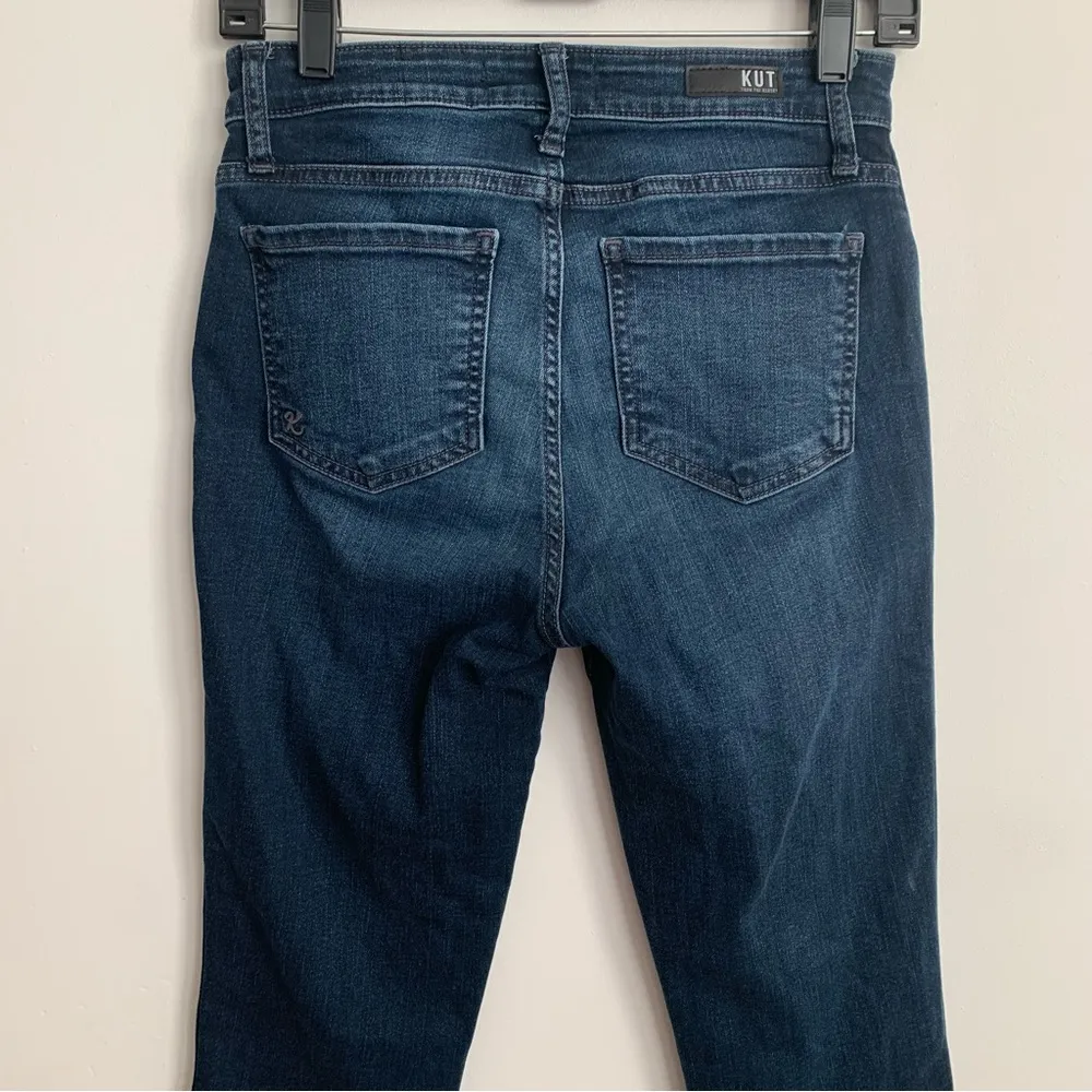 EUC Kut From the Kloth Diana High Rise Fab Ab Skinny Jeans Size 0 - Image 5