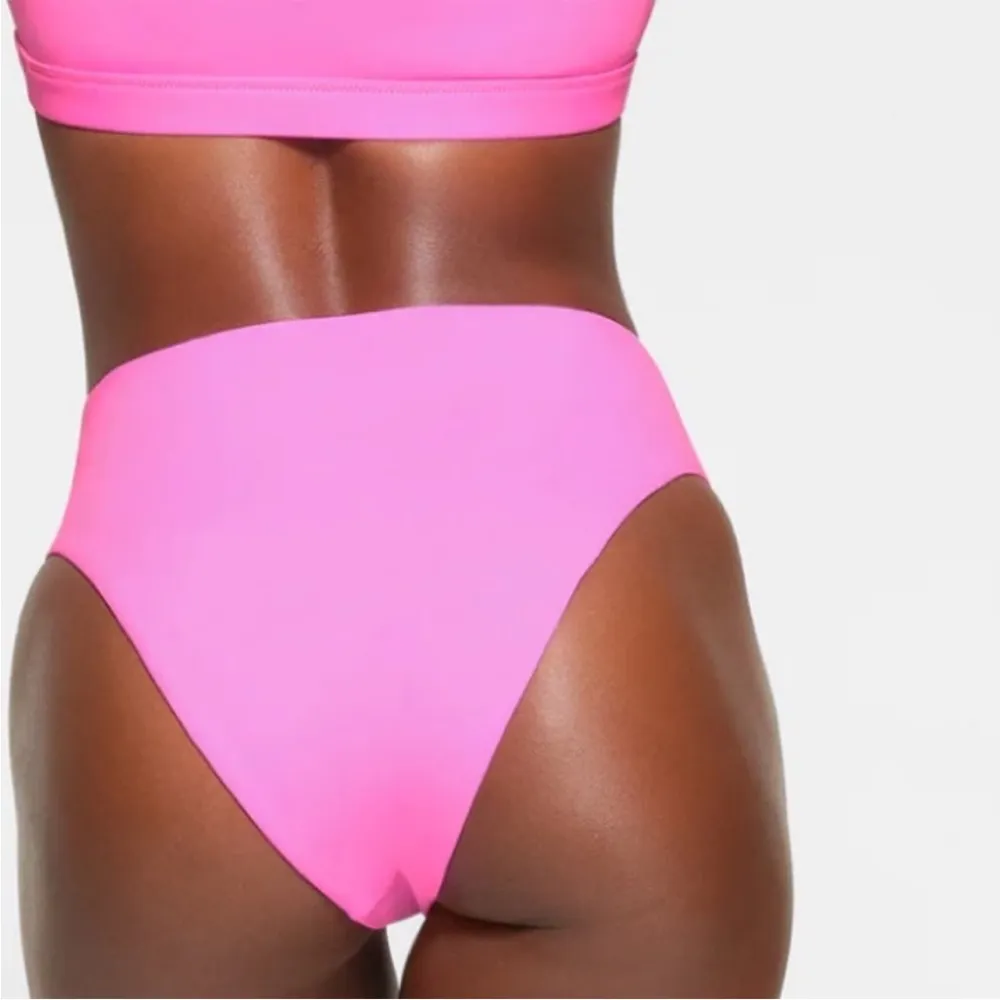 Skims SET NWT Neon Orchid Pink Bikini Swim Set 2-pc set top & Bottom Size S - Image 2