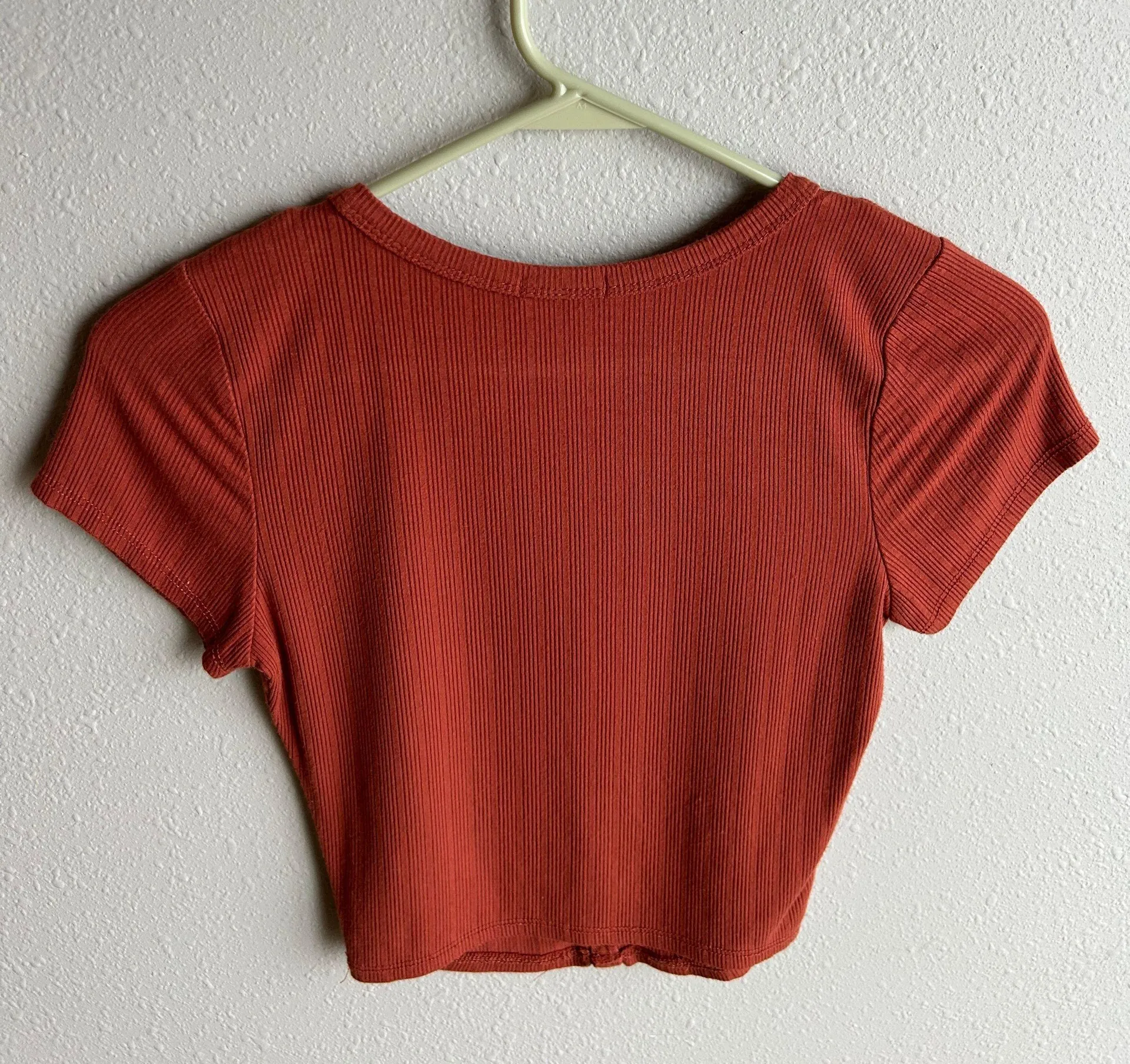 Orange cropped tee - Image 2