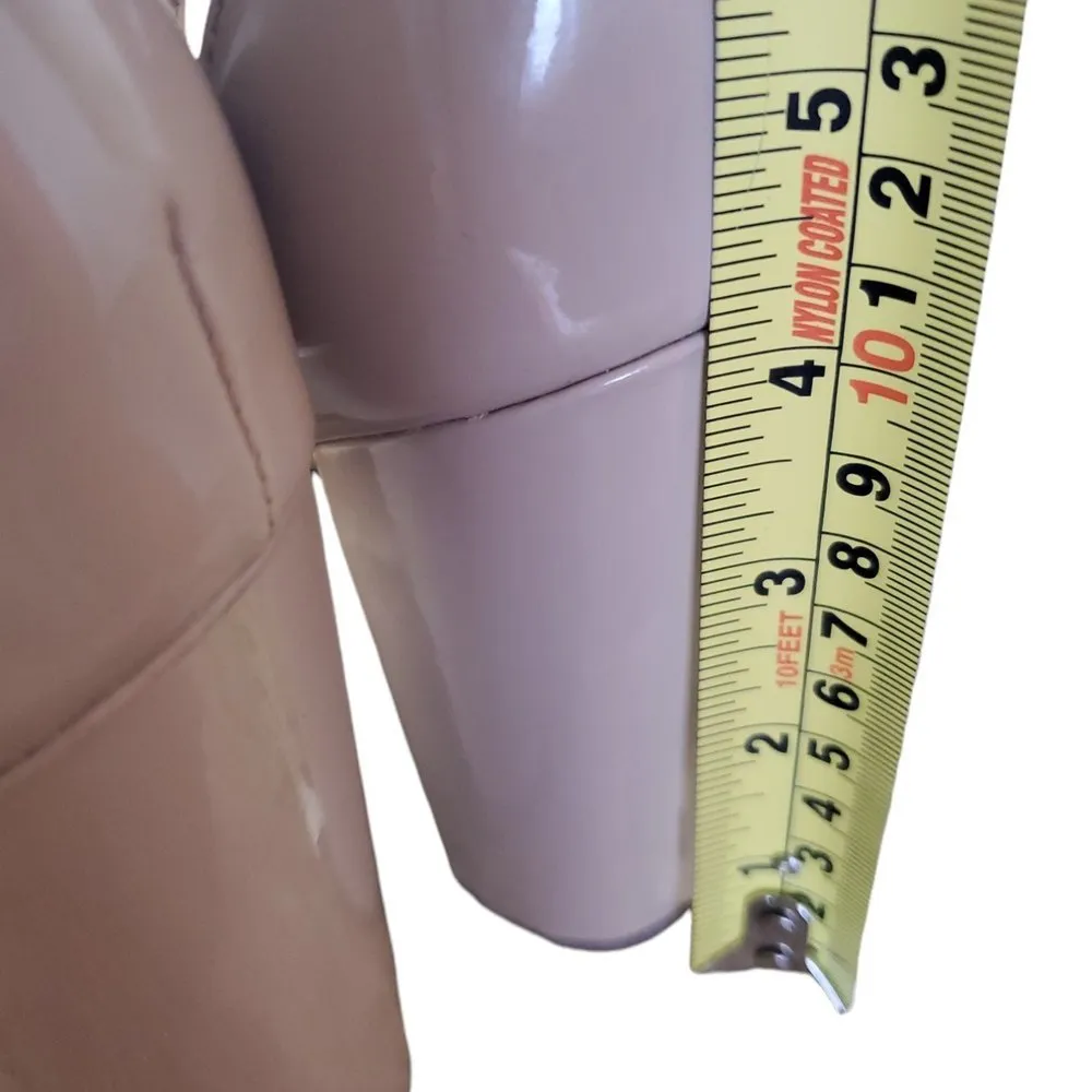 𝅺NWOT  nude size 10M chunky heeled sandals - Image 6