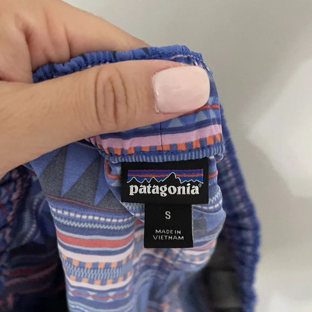 Patagonia Size S Women’s Barely Baggies Shorts 2” Inseam Aztec Print Purple - Image 5