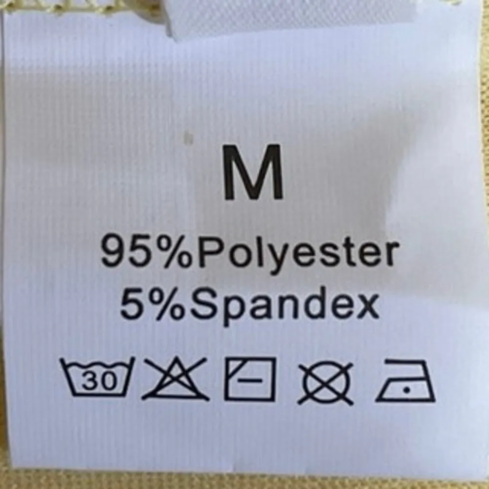 Lyaner Women's Sleeveless Spaghetti Strap Back Zip Knee Length Cocktail Dress M Yellow Size M - Image 5