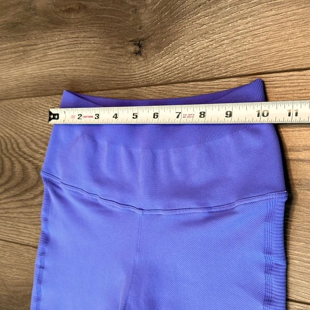 NUX X Peloton High‎ Rise Seamless Lavender Compression Leggings Size Small Purple - Image 6