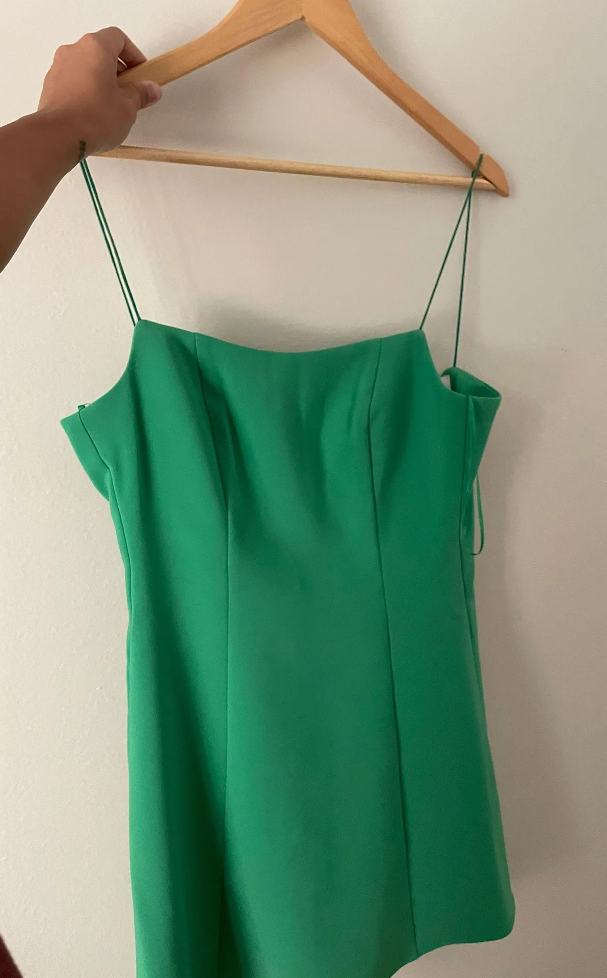 REVOLVE Green Fit And Flare Dress - Image 4