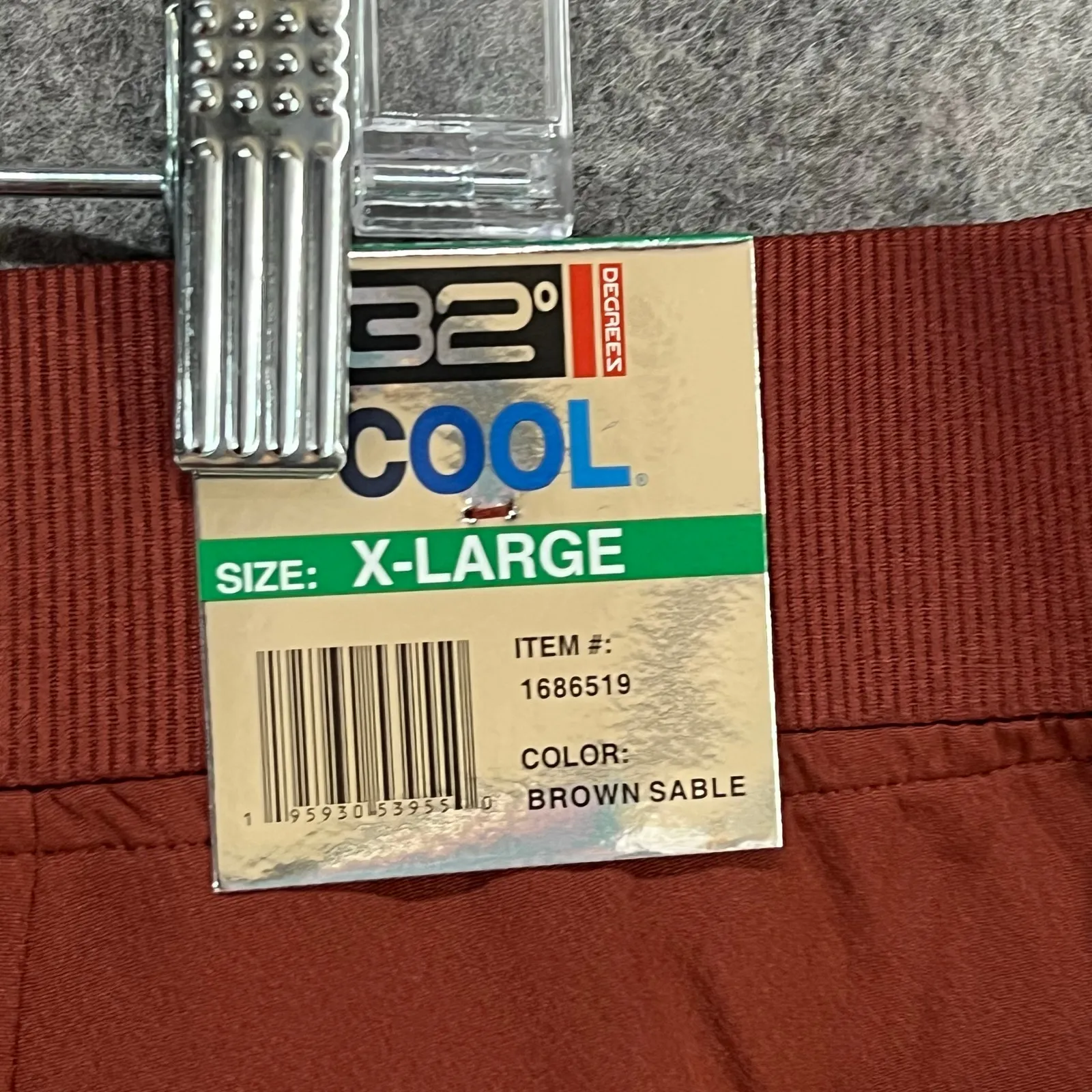 32 Degrees Cool Pants Womens XL Brown Sable Pull On Pockets Soft Stretch Casual - Image 12