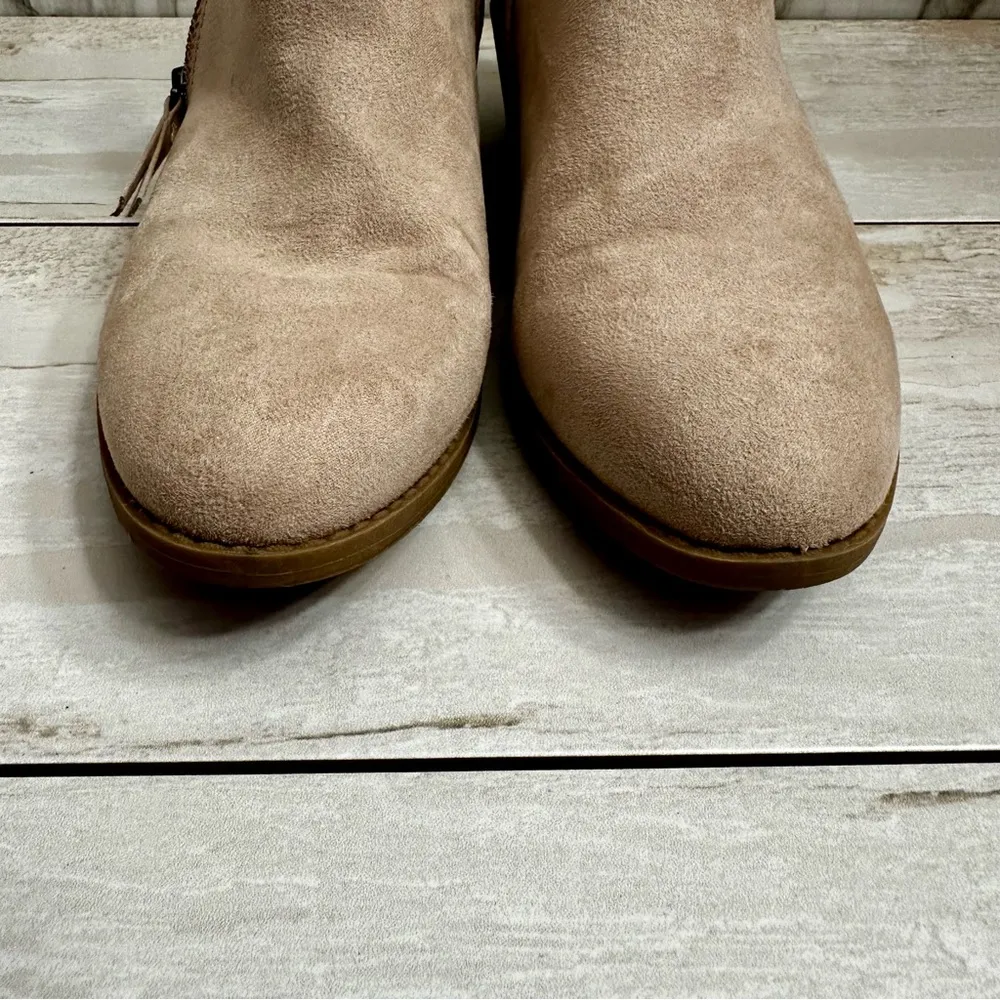 Arizona Coachella Women’s Sz 10 Brown Faux Suede Ankle Bootie Western Fallcore - Image 12